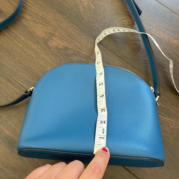 NWOT Authentic Kate Spade dome navy crossbody - Picture 10 of 11